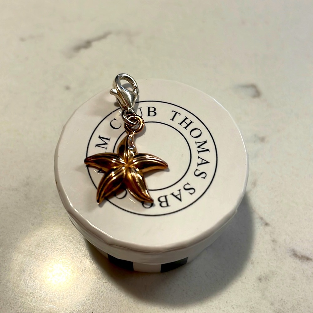 Thomas Sabo Charm starfish Roségold color